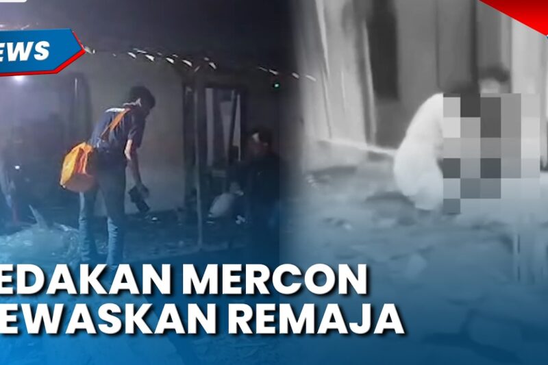 Detik-detik Ledakan Mercon akibatkan Remaja di Ponorogo Tewas, Korban Lain Dirawat Intensif – Tribun Video
